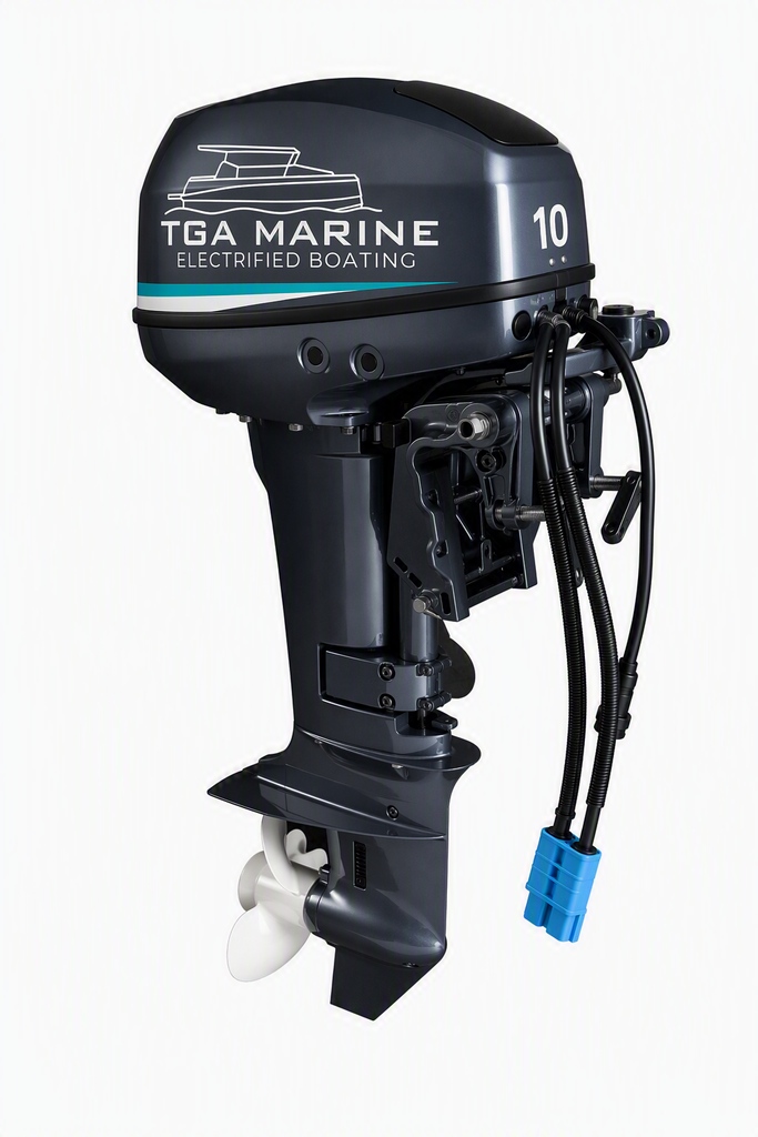 10HP Electric Outboard Motor (Short Shaft, Tiller)
